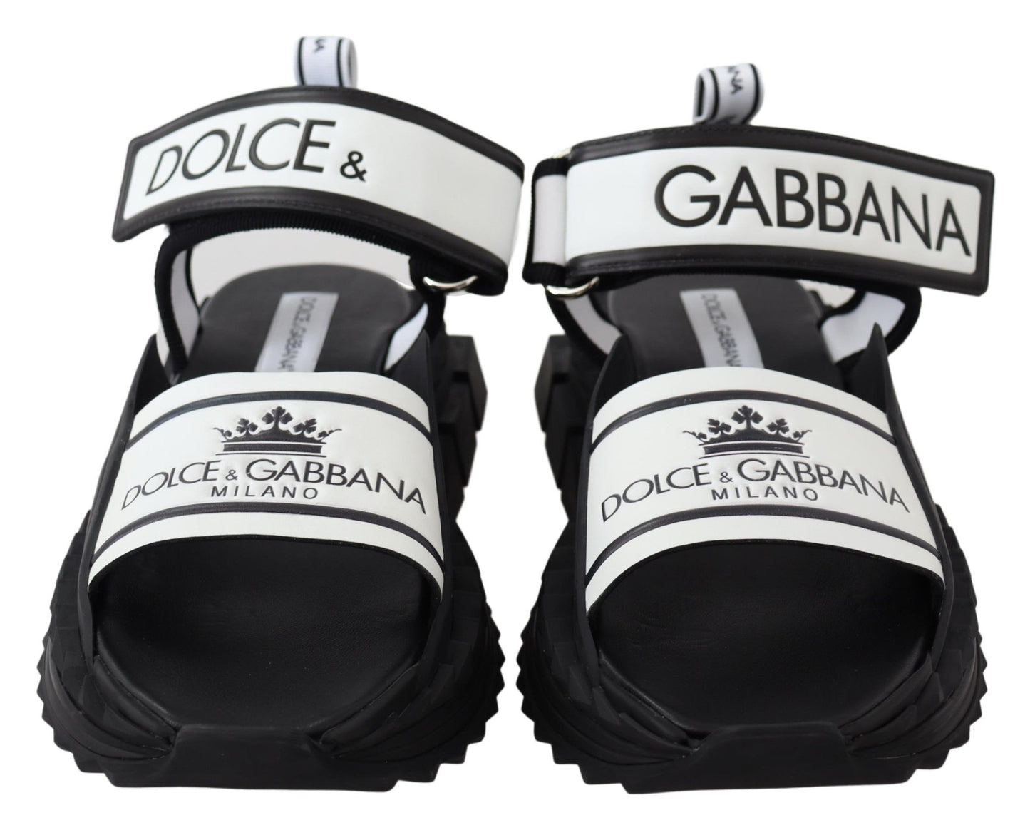 Sandali Slider Super King di Dolce &amp; Gabbana in Monocromatico