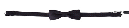 Dolce &amp; Gabbana Splendido papillon in seta fantasia grigia