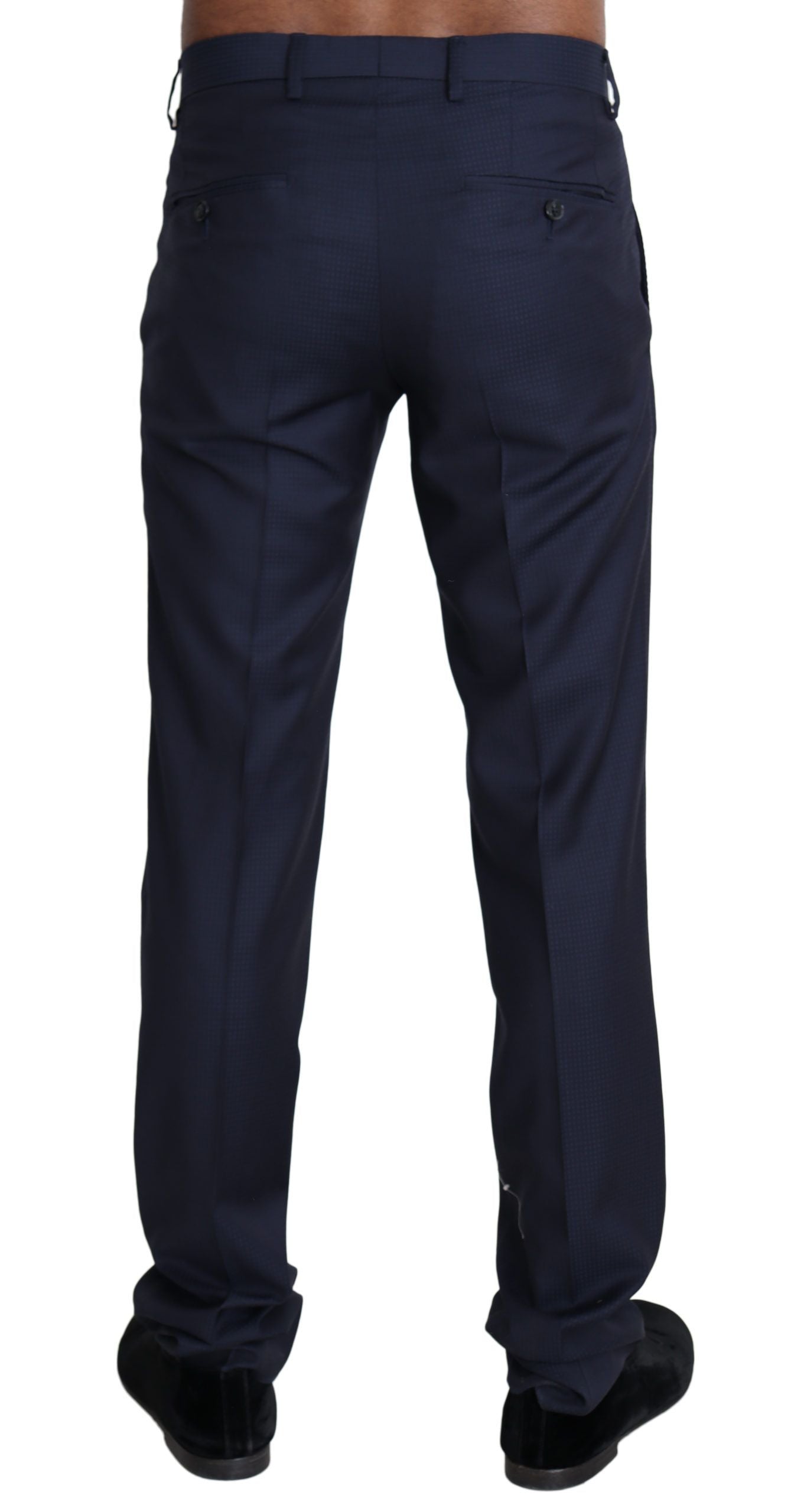 Pantaloni eleganti in misto lana slim fit Dolce &amp; Gabbana