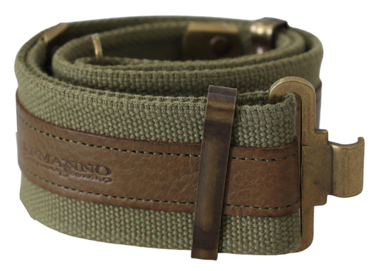 Ermanno Scervino Cintura rustica chic verde militare