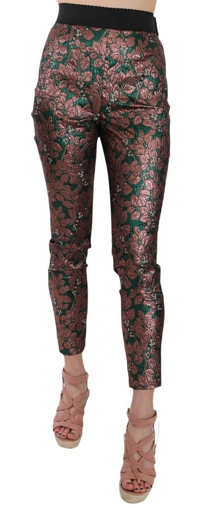 Dolce &amp; Gabbana Pantaloni eleganti firmati multicolor