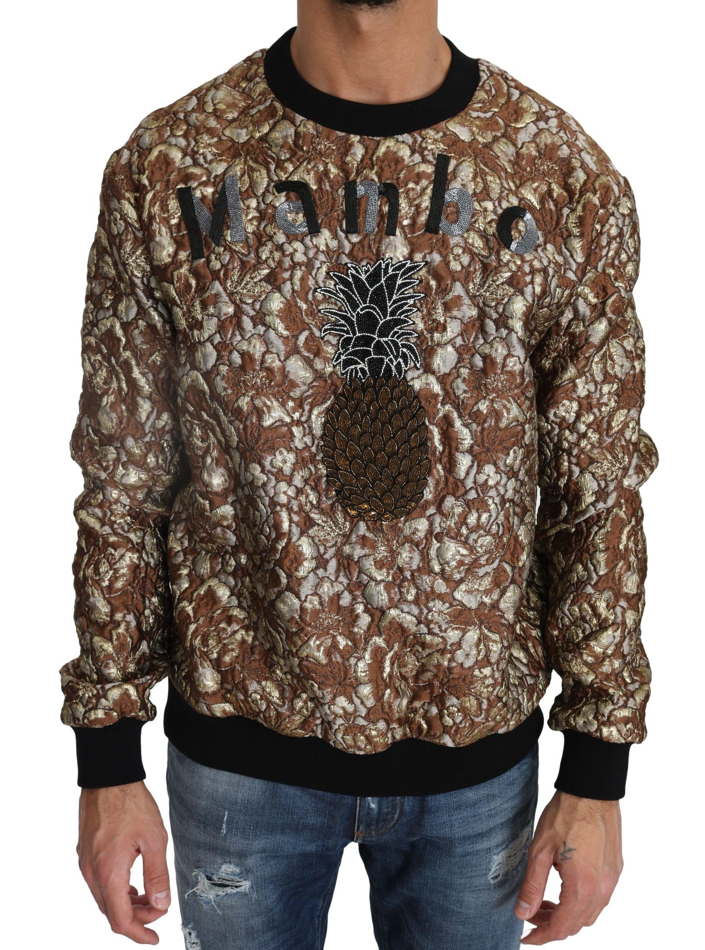 Dolce &amp; Gabbana Opulento Maglione Girocollo Multicolor