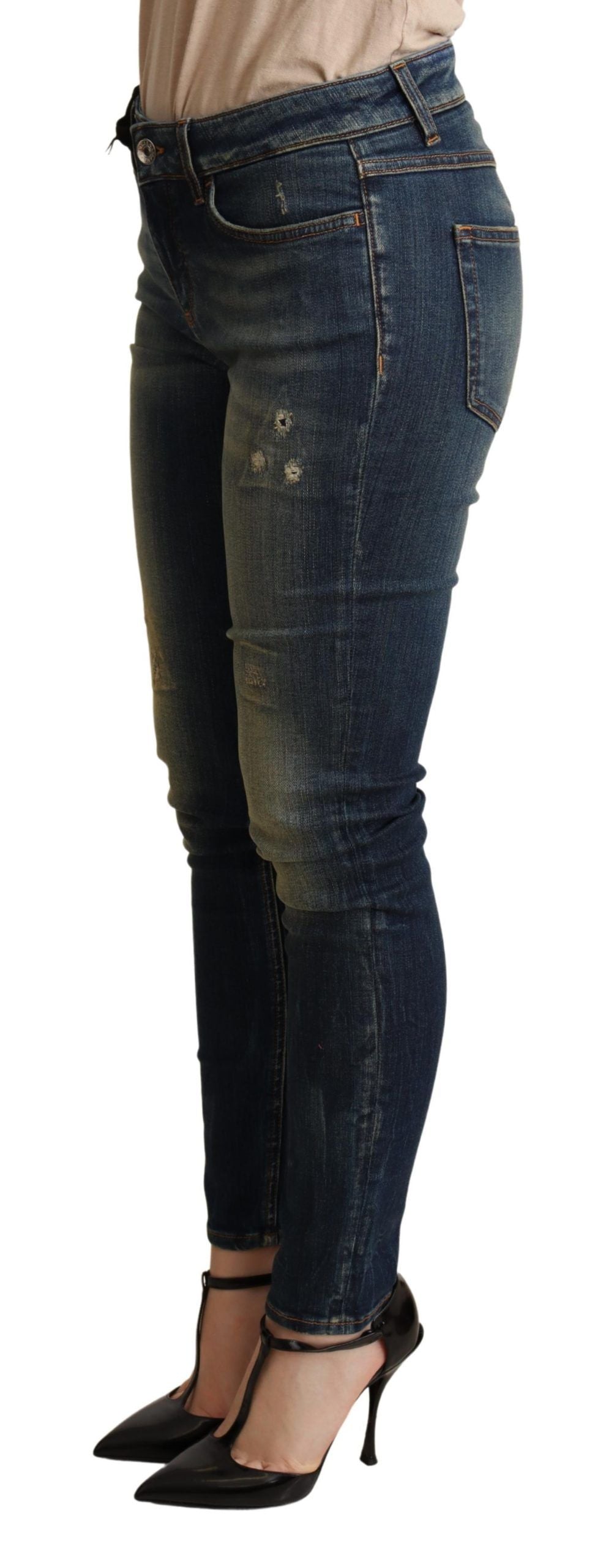 Jeans skinny blu scuro eleganti slim fit Dolce &amp; Gabbana