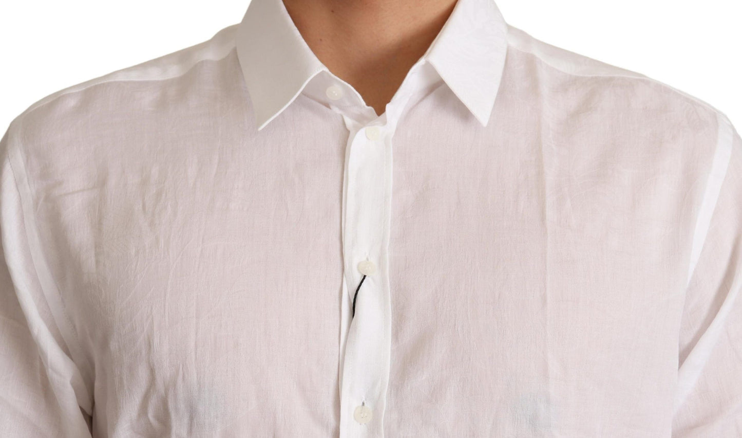 Camicia elegante slim fit Martini floreale Dolce &amp; Gabbana