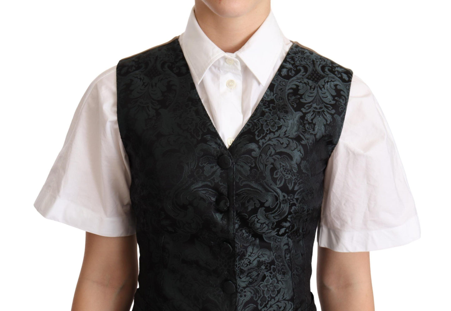 Dolce &amp; Gabbana Incantevole gilet floreale jacquard