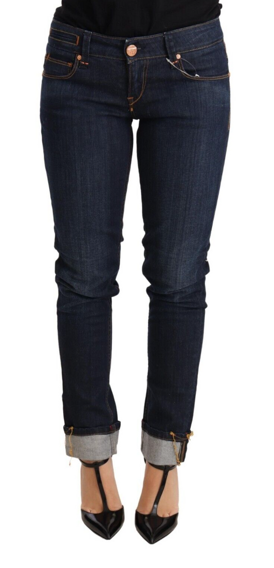 Denim skinny Acht Chic a vita bassa