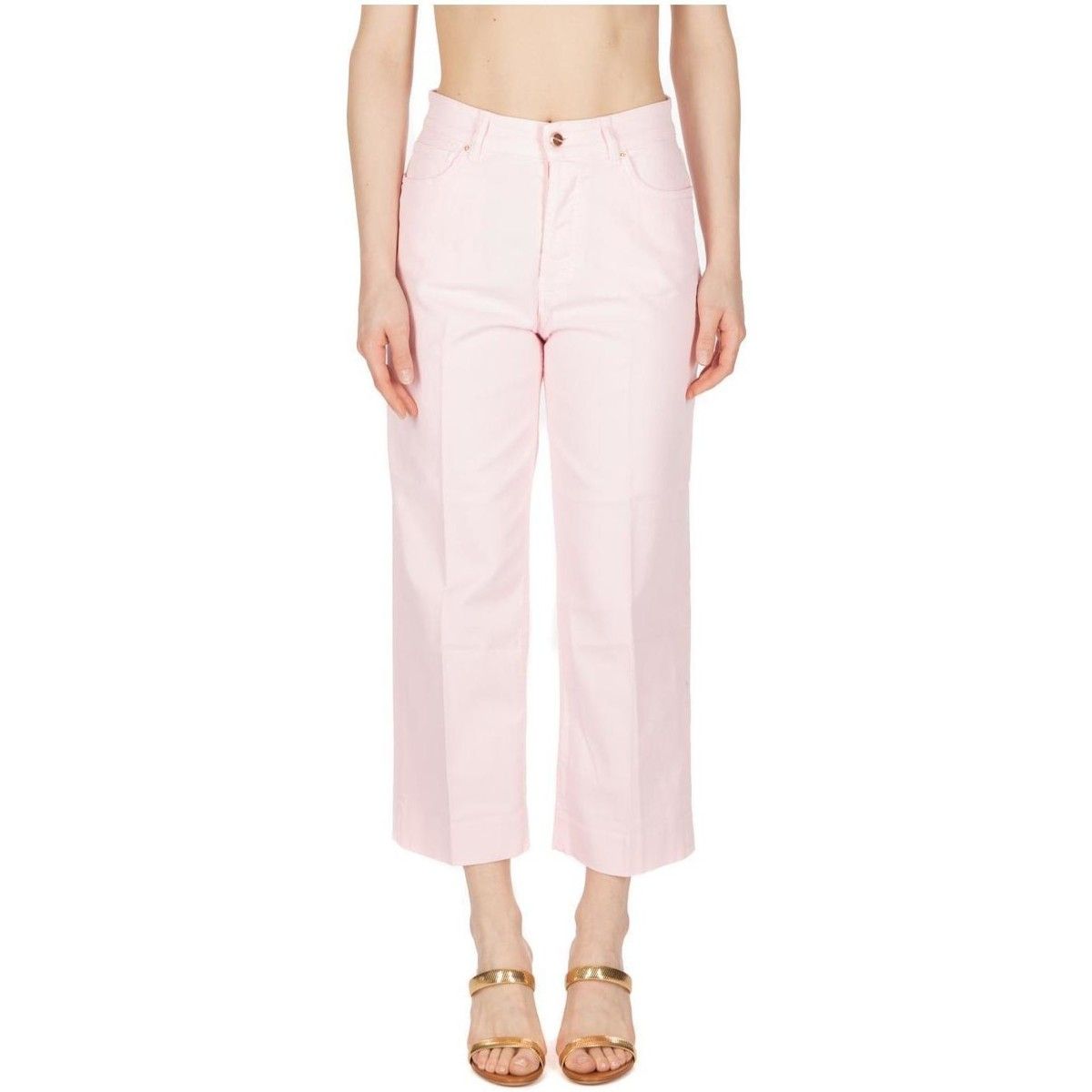 Denim chic in cotone rosa di Don The Fuller