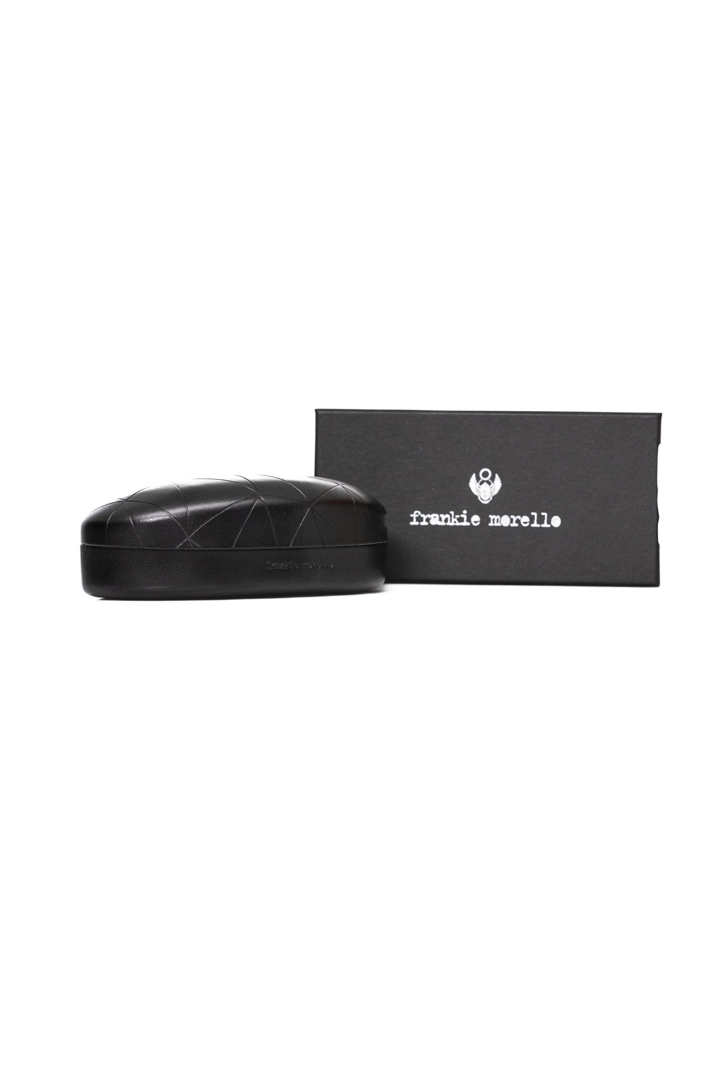 Occhiali da sole da donna Frankie Morello in acetato nero