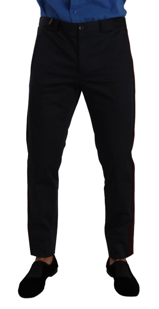 Pantaloni chino slim fit Dolce &amp; Gabbana in blu