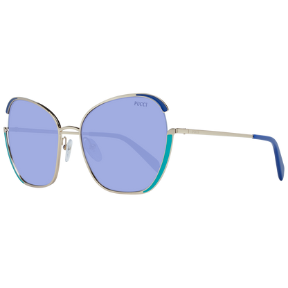 Emilio Pucci Gold Women Sunglasses