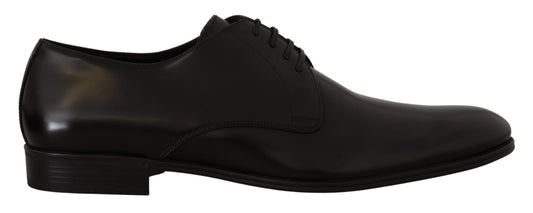 Dolce &amp; Gabbana Scarpe Derby eleganti in pelle nera