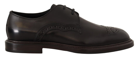 Dolce &amp; Gabbana eleganti scarpe derby nere