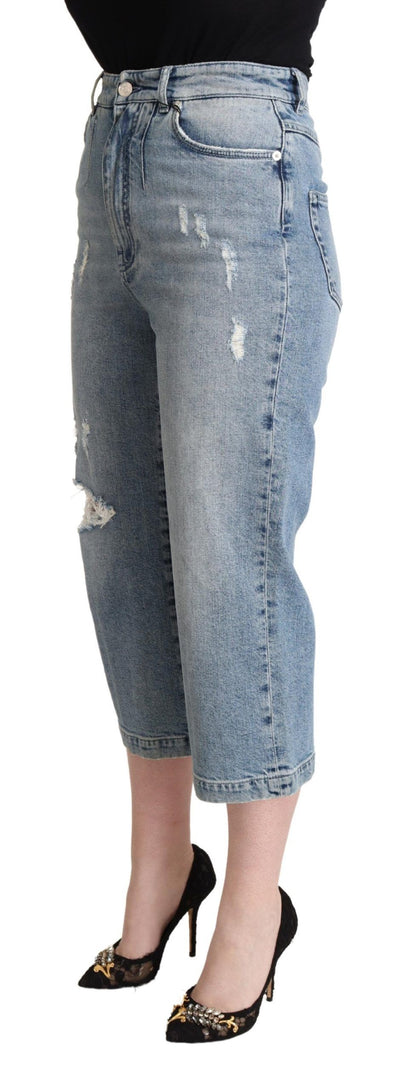 Jeans in denim corto Dolce &amp; Gabbana Chic Capri