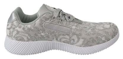 Кроссовки Plein Sport Silver Gleam Runner Joice