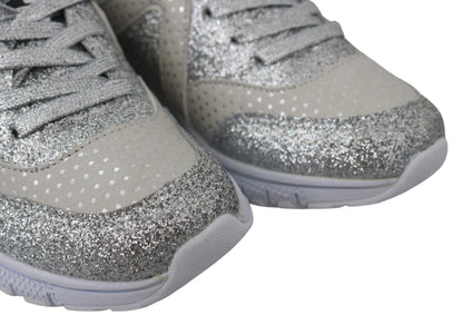 Кроссовки Plein Sport Chic Silver Runner Jasmines