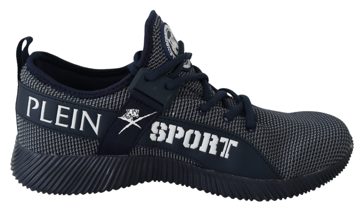 Эксклюзивные синие кроссовки Plein Sport Indaco Carter