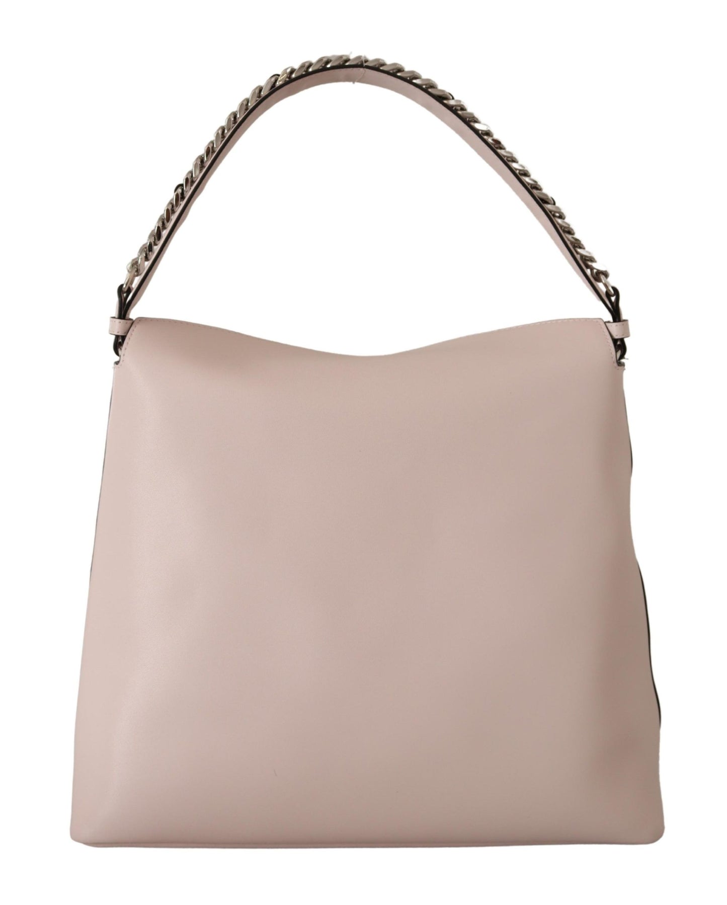 Karl Lagerfeld Elegante borsa a tracolla in pelle color malva color gesso