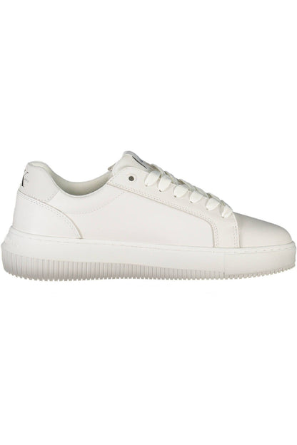 Calvin Klein White Leather Women Sneaker