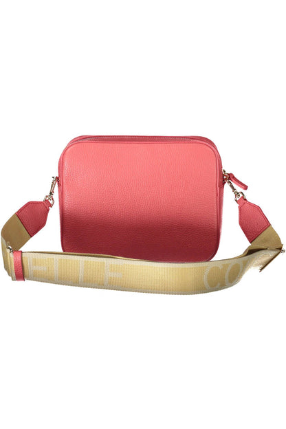 Borsa a tracolla Coccinelle Chic in pelle rosa con accenti logo