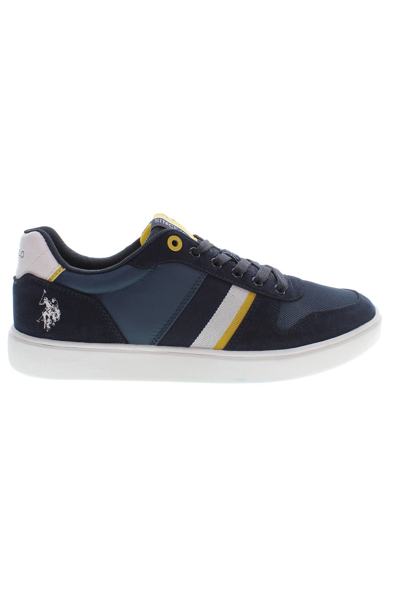 US POLO ASSN. Eleganti sneakers blu con dettagli a contrasto