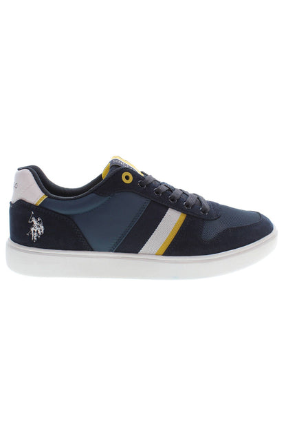 US POLO ASSN. Eleganti sneakers blu con dettagli a contrasto