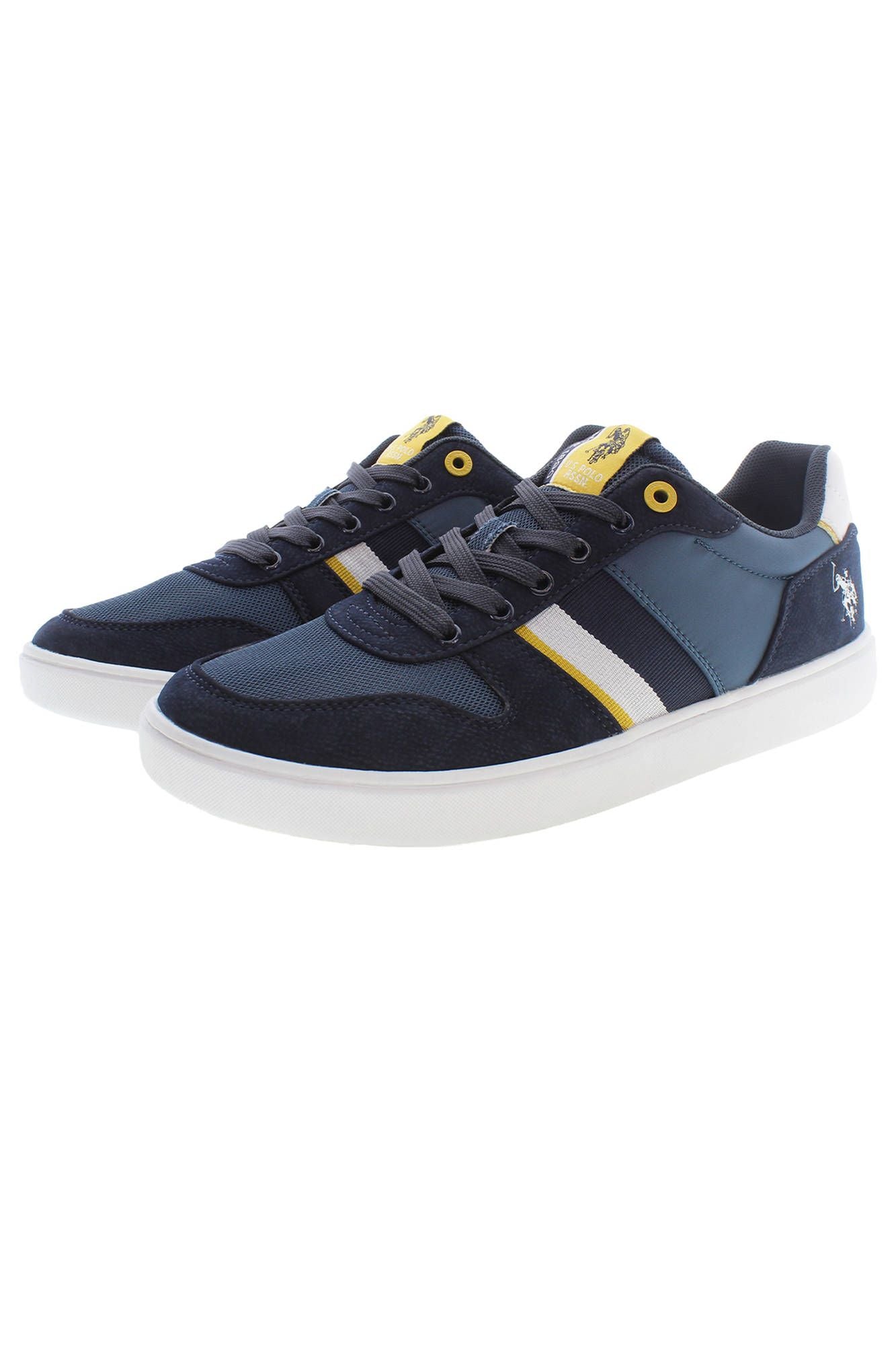 US POLO ASSN. Eleganti sneakers blu con dettagli a contrasto