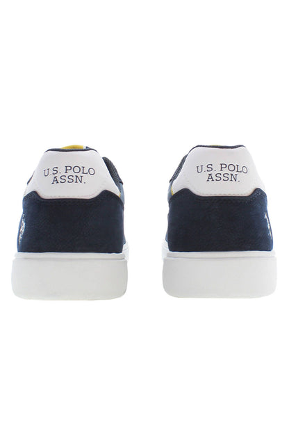 US POLO ASSN. Eleganti sneakers blu con dettagli a contrasto