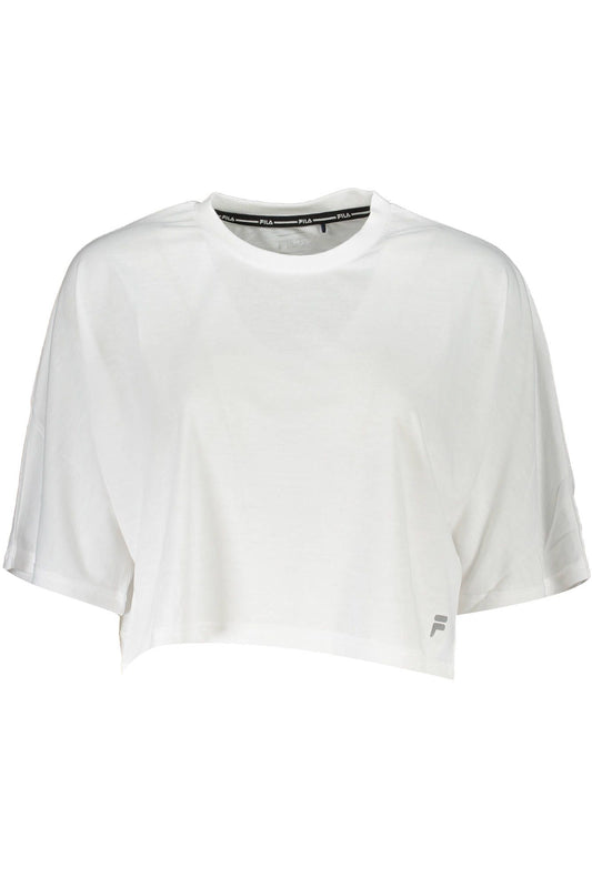 Fila Elegant White Logo Tee con scollo largo