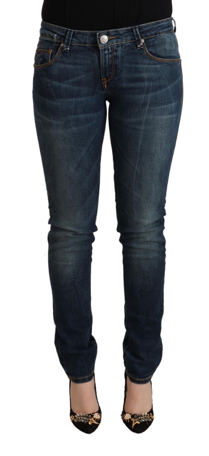 Jeans skinny Acht Chic slim fit a vita bassa