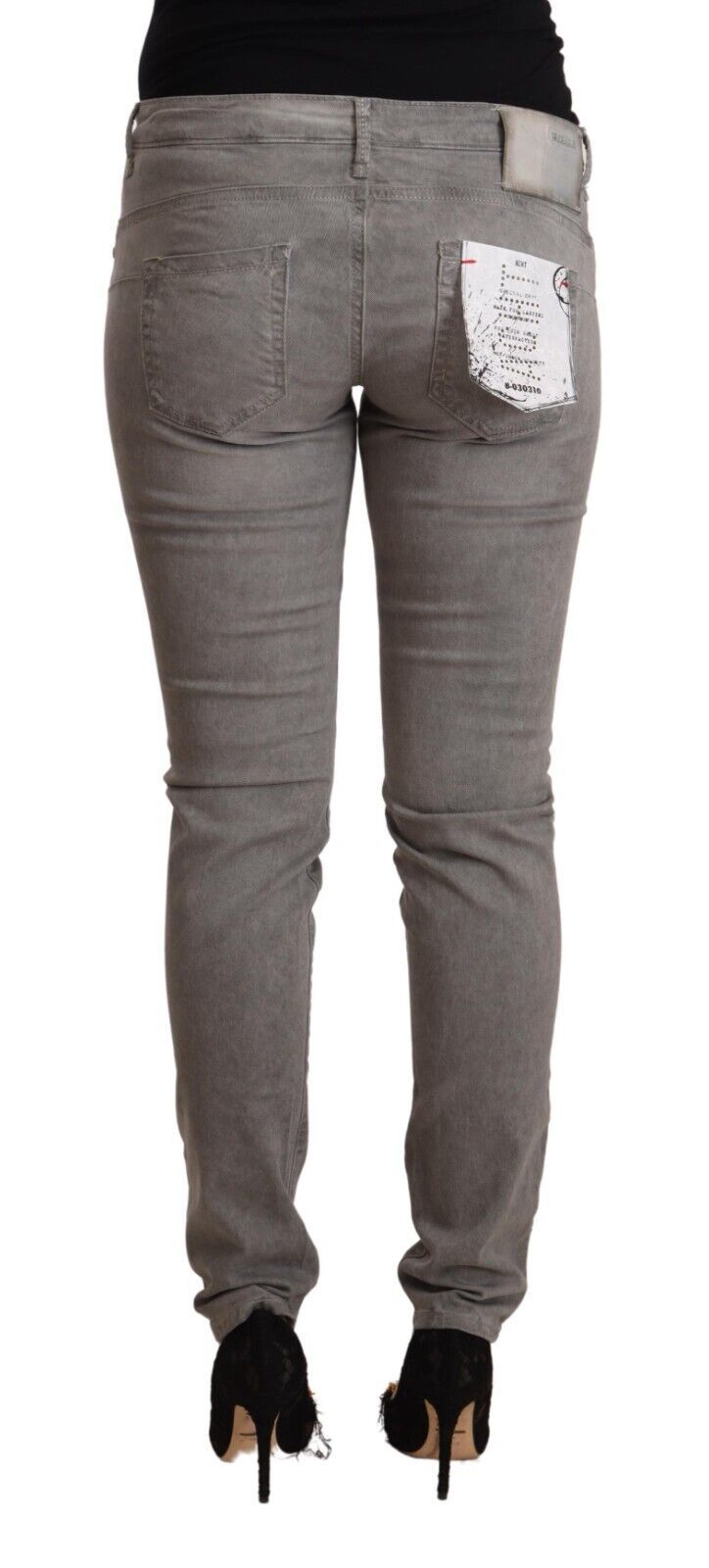 Jeans Acht Chic skinny in misto cotone a vita bassa