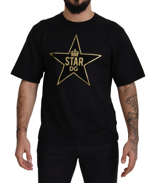 Dolce &amp; Gabbana Футболка с круглым вырезом и эмблемой Gold Star DG