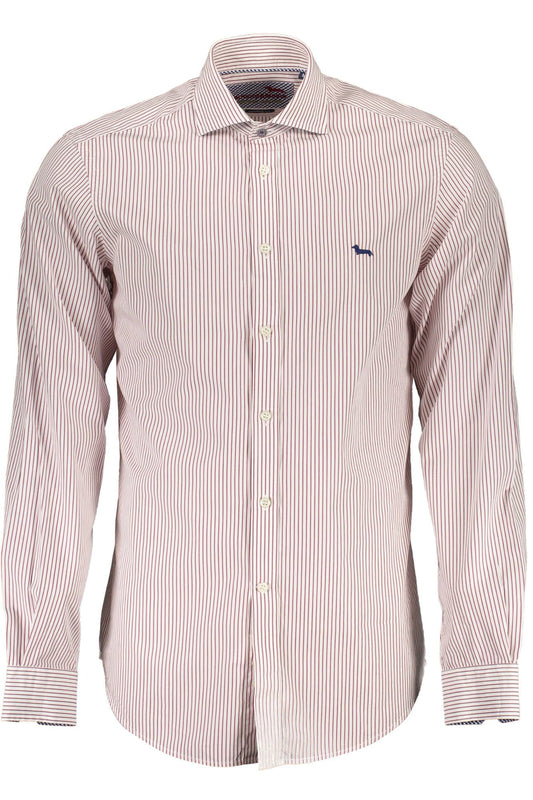 Camicia elegante in cotone viola Harmont &amp; Blaine