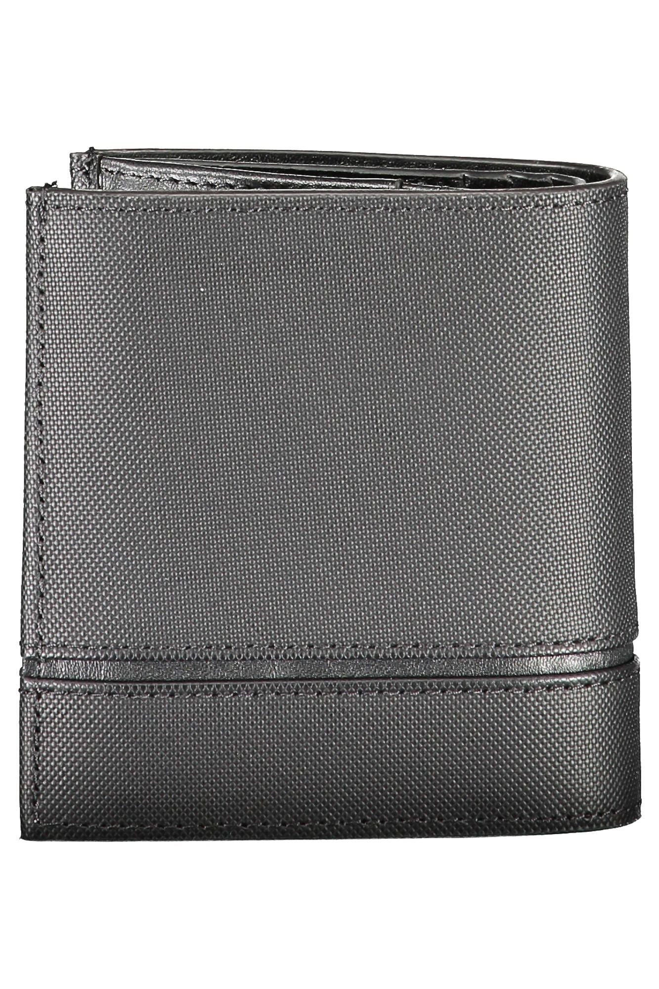 Calvin Klein Elegant Black Leather Men's Wallet with RFID Block