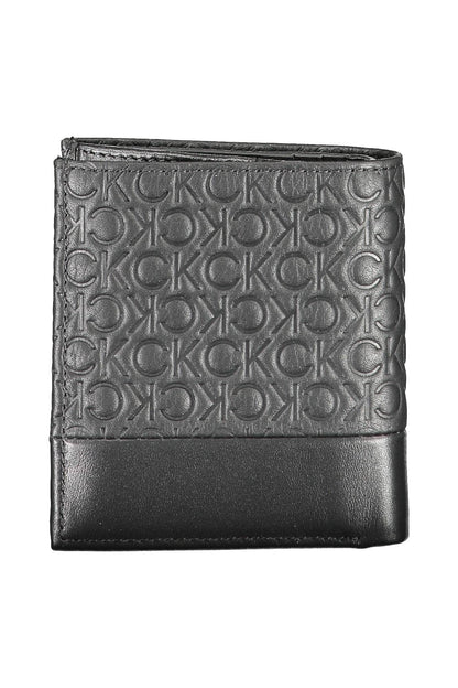 Calvin Klein Black Leather Men Wallet