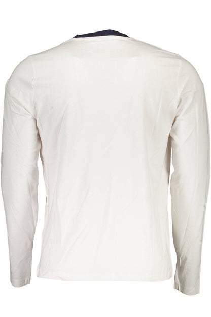 T-shirt elegante a maniche lunghe e scollo tondo North Sails