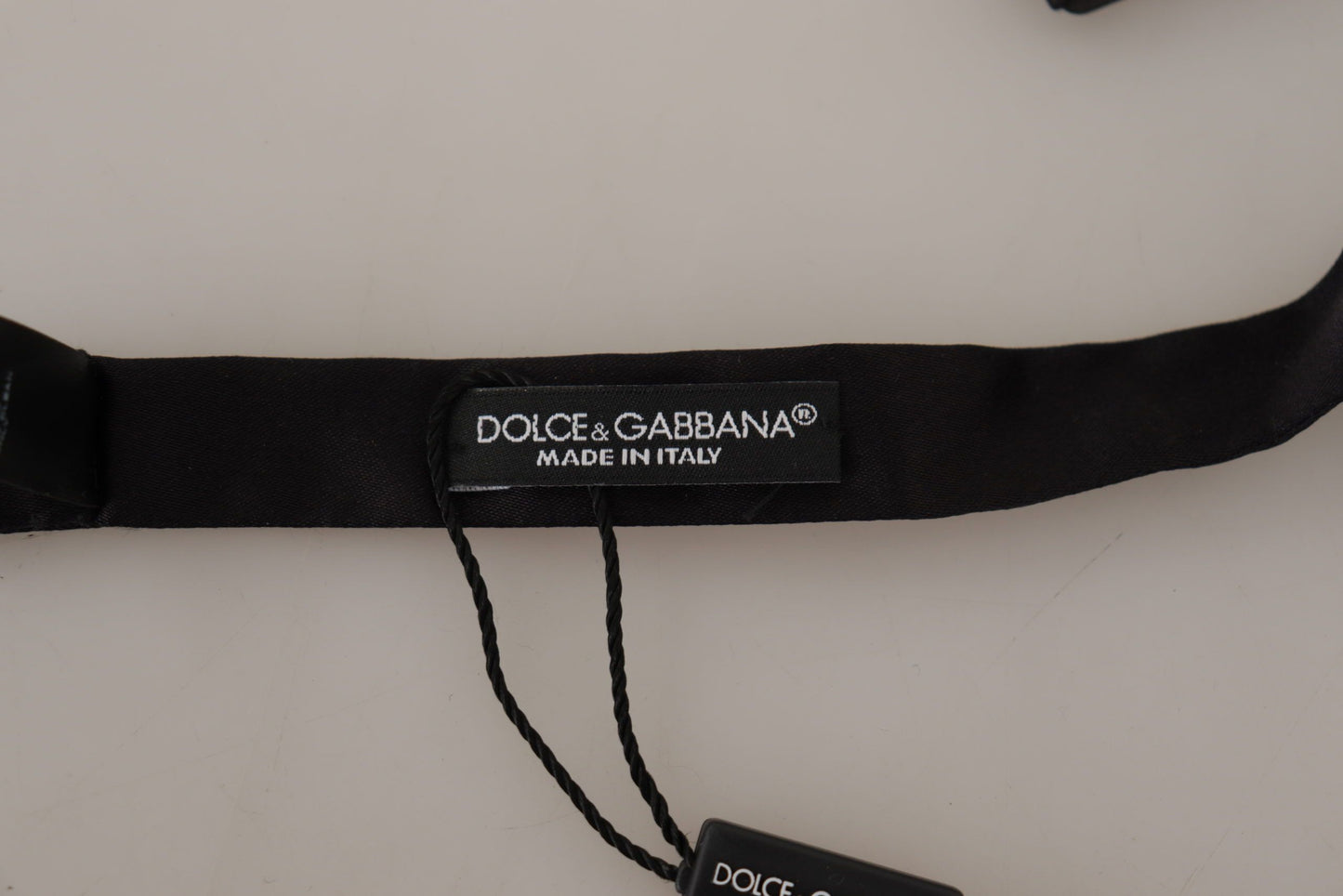 Dolce &amp; Gabbana Elegante Papillon In Seta Multicolor