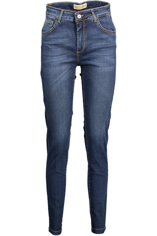 Jeans Kocca Chic in denim elasticizzato blu