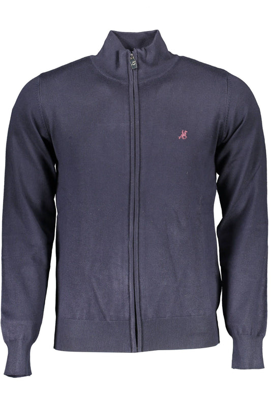 Cardigan con cerniera US Grand Polo Sleek Navy Emblematic