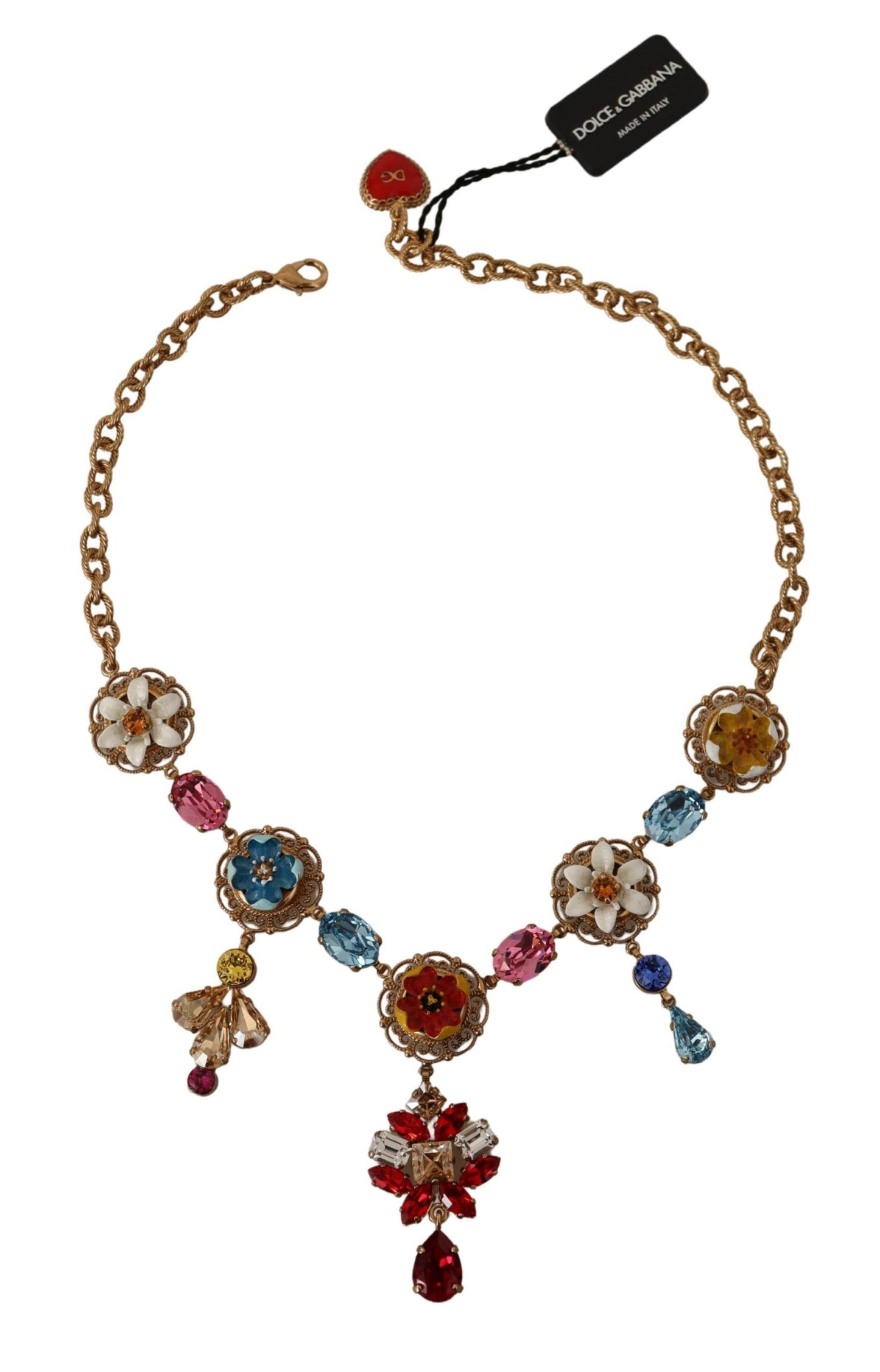 Dolce &amp; Gabbana Elegante collana floreale