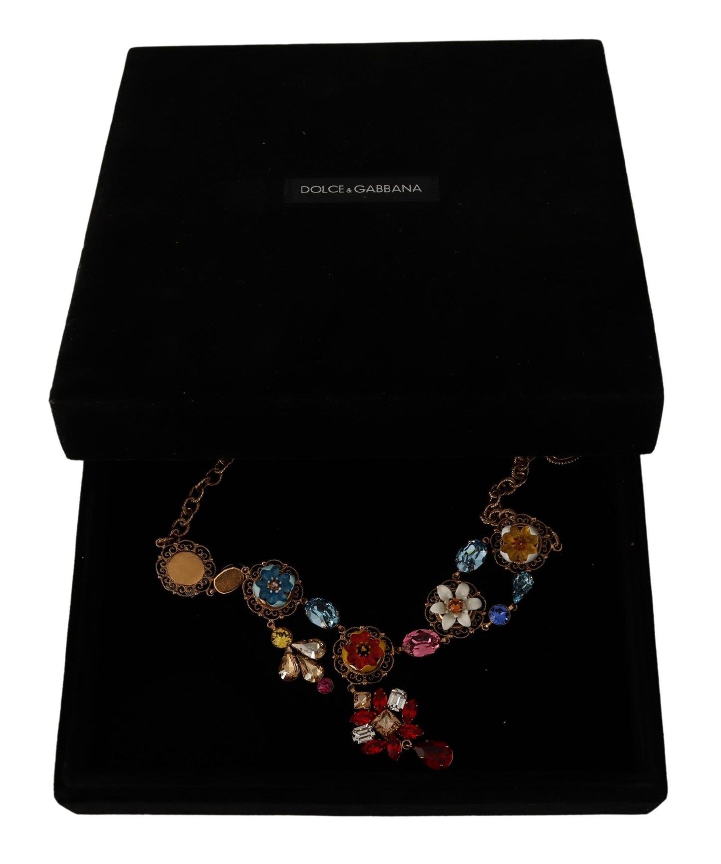 Dolce &amp; Gabbana Elegante collana floreale