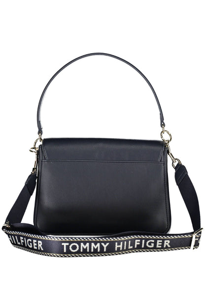 Tommy Hilfiger Blue Polyester Women Handbag