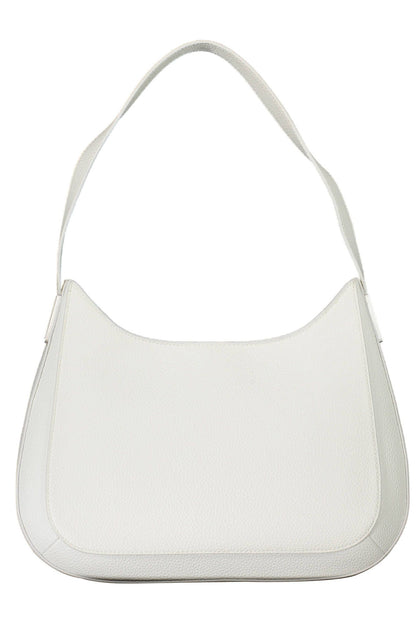 Calvin Klein White Polyester Women Handbag