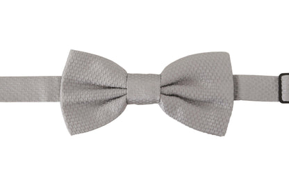 Dolce &amp; Gabbana Papillon Chic In Seta Grigio