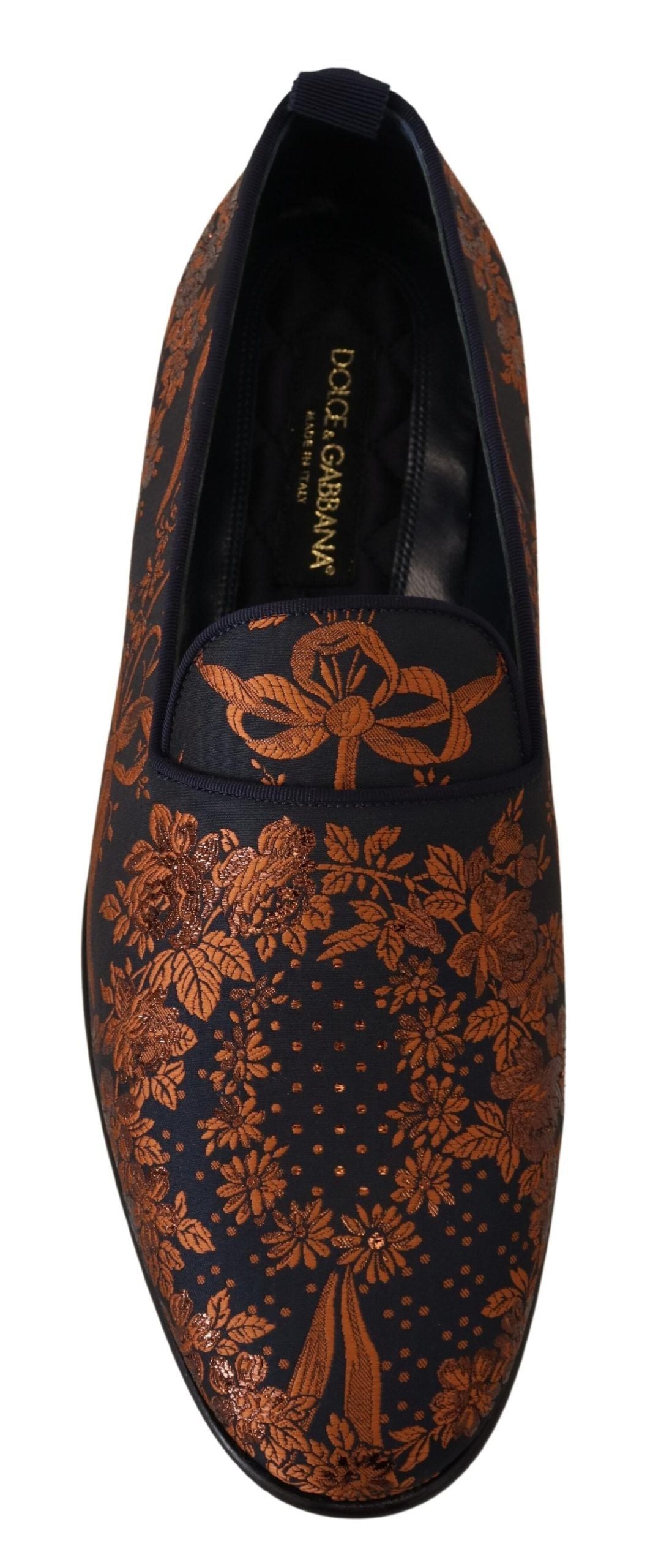 Mocassini slip-on eleganti floreali Dolce &amp; Gabbana