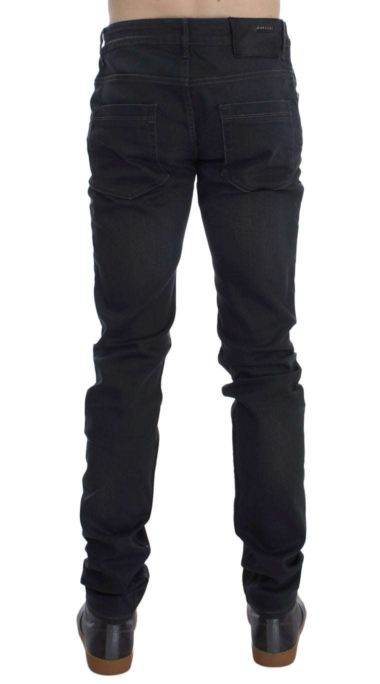 Denim premium da uomo Acht Sleek Grey Slim Fit