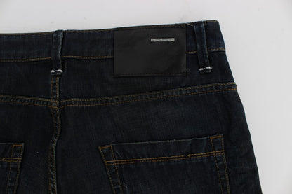 Jeans Acht eleganti dal taglio dritto blu scuro