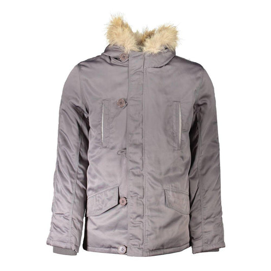 2 Special Gray Polyester Jackets & Coat - PER.FASHION