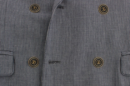 Master Coat Elegante Blazer Doppiopetto Blu