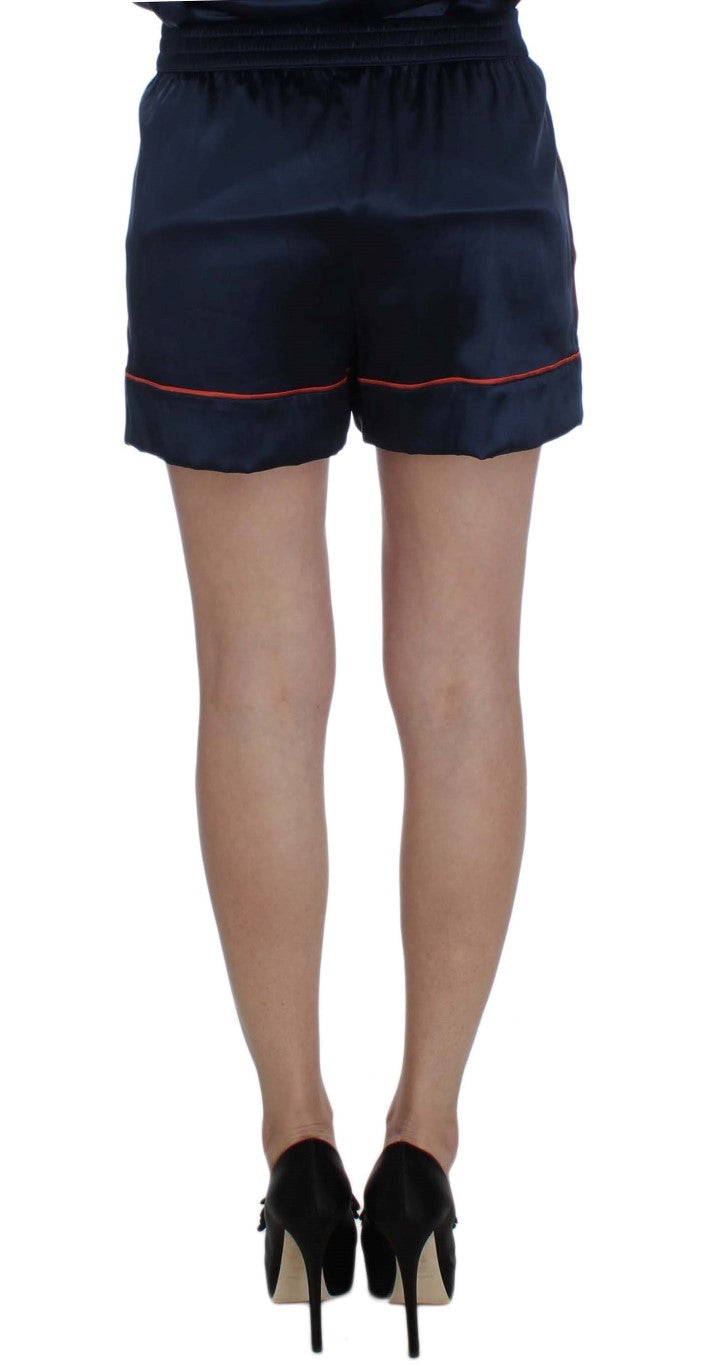 Mini shorts eleganti in seta stretch di Dolce &amp; Gabbana