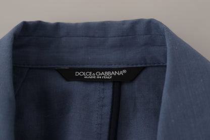 Dolce &amp; Gabbana Элегантный однобортный льняной жакет